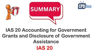 How to Account for Government Grants IAS 20  applies in 2024 [upl. by Idrahs377]