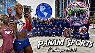 PAN AMERICAN 2023 Vlog  Santiago Chile 🇨🇱 [upl. by Notsur]