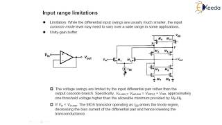 Input Range Limitations  Stability and Frequency Compensation OpAmp  Analog amp Mixed VLSI Design [upl. by Celisse]