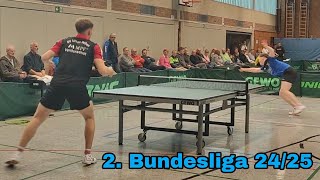 Immer wieder mit der starken parallelen Rückhand  Wim Verdonschot 2326 vs Mathias Hübgen 2270 [upl. by Eellah760]