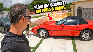 COMPRAMOS o CORVETTE MAIS BARATO DOS ESTADOS UNIDOS e VAMOS LEVAR PARA O BRASIL [upl. by Ocihc]