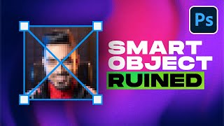 WRONG Settings That Make Smart Objects Pixelate  Photoshop Tutorial [upl. by Bourne957]