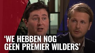 Fel debat tussen D66 en JA21 over monsterzege PVV [upl. by Anse458]