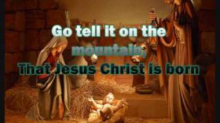 Go Tell It On The Mountain With Lyrics Christmas Song [upl. by Celene]