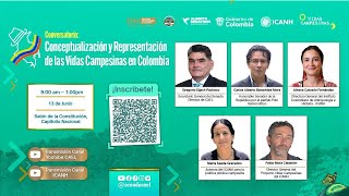 Conversatorio Conceptualización y Representación de las VidasCampesinas en Colombia [upl. by Eulalee]