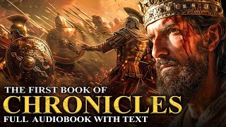 1 CHRONICLES 📜 Genealogies Death of Saul Rise of King David  Full Audiobook With Text [upl. by Gordie]