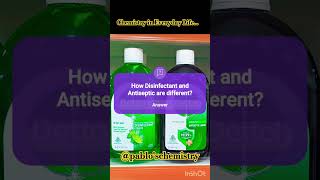 Antiseptic vs Disinfectsnt  Chemistry in everday life igrdients of dettol everydayscience [upl. by Francois891]