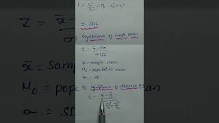 Z Test Formulae [upl. by Laud]