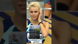 Yuliya Levchenko Ukraine Athlete High Jump Diamond League Paris 2021  189 CM Done [upl. by Mutat205]