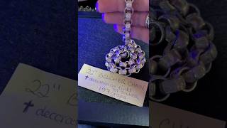 22quot silver 925 belcher chain 197 grams come join our auctions music jewellery kanye [upl. by Crowley]