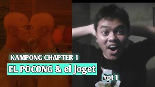 MELAWAN POCONG DAN HANTU JOGET  kampong roblox pt1 [upl. by Idnar]