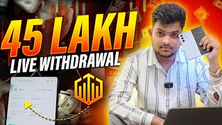 ₹45 लाख Live Withdrawal  by  Satya Trader [upl. by Oflodor]