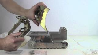 HOW YOU BUILD AN 114th SCALE BULLDOZER  BRAND NEW KIT PART 1 [upl. by Ehud]