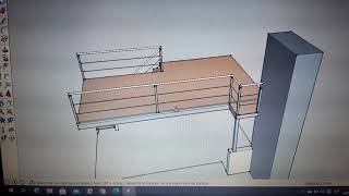 como hacer un entrepiso metálico Altillo Guidi Design Argentina [upl. by Gusta459]