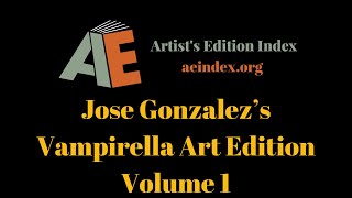 Jose Gonzalez’s Vampirella Art Edition Volume 1 flip through [upl. by Dust886]