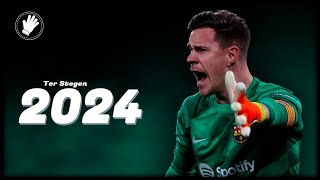 Ter Stegen ◐ The Spider ◑ Crazy Saves ∣ HD [upl. by Garda]