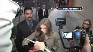 Amy Adams Greets Fans at Jimmy Kimmel Live [upl. by Audris693]