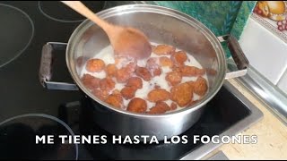 COMO HACER HUEVECILLOS O REPAPALOS DE LECHE Tipico postre EXTREMEÑO [upl. by Nahtanaoj205]