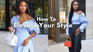 How To Elevate Your Style  5 Tips To Enhance Your Personal Style [upl. by Eciened]