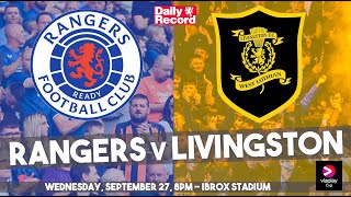 Rangers v Livingston live stream and TV details plus team news for Viaplay Cup quarter final [upl. by Julissa11]