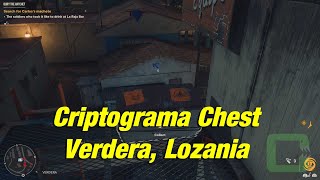 Criptograma Chest Walkthrough  Verdera Lozania [upl. by Thordis600]