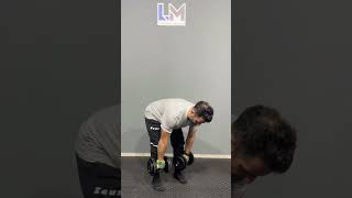 Stacchi con manubri deadlift allenamento fitness [upl. by Cayser773]