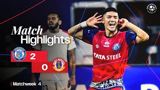 Match Highlights  Jamshedpur FC 20 East Bengal FC  MW 4  ISL 202425 [upl. by Lancaster]