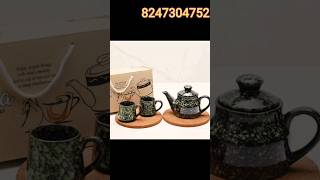 Best kettle sets luxury sets in wholesale ratebestcrockery saleviralshortsshortsfeed giftideas [upl. by Ahnavas]