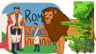 Androcles and the Lion Story For Kids [upl. by Ynnelg984]