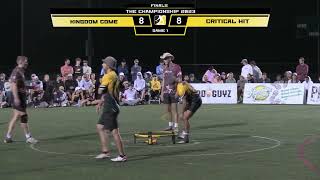 2023 Spikeball The Championship Open Pro Finals  Kingdom Come vs Critical Hit [upl. by Dinse]