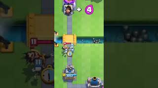 Skeletons counter  1 to 6 Elixir  clashroyale clashroyalememes supercell [upl. by Annhoj]