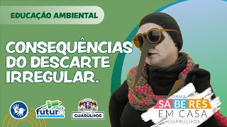 Consequências do descarte irregular  Educação Ambiental [upl. by Idur]