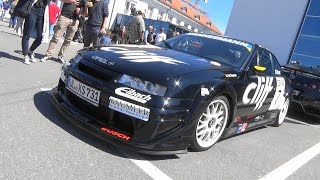 Opel Calibra 20 i 16V Turbo  Season Opening 2017  Motorworld Böblingen [upl. by Chirlin247]