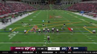 VA Tech v Virginia [upl. by Nedearb19]