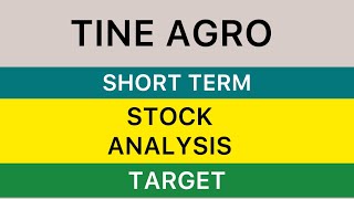 TINE AGRO SHARE ANALYSIS TARGET🍀LATEST NEWS UPDATE TARGET🍀HIGH RETURN STOCK 19012024 [upl. by Georgetta]