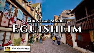 Fairytale Village 🎄 Christmas Market 🎄• Eguisheim [upl. by Lipsey]