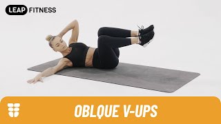 How to Do：OBLIQUE VUPS [upl. by Airual583]