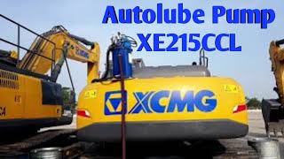 autolube XE215CCL XCMG Pemasangan Grease line Auto lube System pada Excavator XCMG XE215CCL [upl. by Bilek]