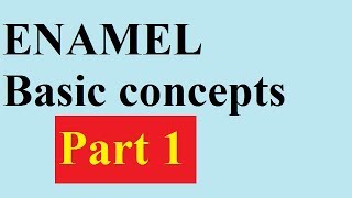 enamel part 1 BASICS [upl. by Fedora]