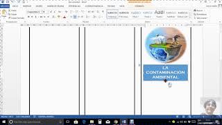 creación de un tríptico en Word [upl. by Oiramd]