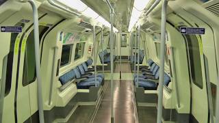 Full Journey on the Refurbished Jubilee Line London Underground Stanmore to Stratford Night Pt1 [upl. by Bailar]