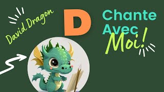 David DragonChanson Phonique pour lAlphabet D  Phonétique Animée French Phonics Song Letter D [upl. by Aynodal312]