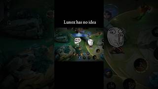 Lunox has no idea mlbb mobilelegends shorts shortsfeed ytshorts [upl. by Enneira244]