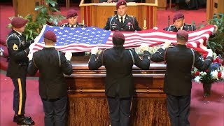 Family friends say goodbye to Chicago area soldier killed in Afghanistan at funeral [upl. by Pryor]