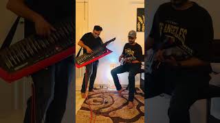 adat atifaslam guitar keytar cover [upl. by Annairda75]