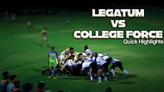 Quick Highlights of Legatum VS Karee [upl. by Aleras]