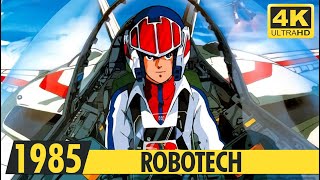 ROBOTECH  Opening  4K Ai [upl. by Eirok285]