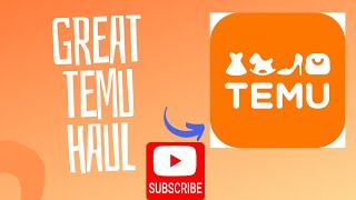 GREAT TEMU HAUL [upl. by Neladgam]