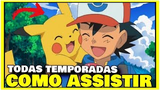 Como Assistir POKEMON Dublado Ep 1 completo em português Onde Assistir Anime Pokemon [upl. by Nottnerb]