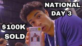 WE SOLD 100K WORTH OF SPORTS CARDS IN ONE DAY  National Card Show  Card Gains EP 27 [upl. by Asecnarf]